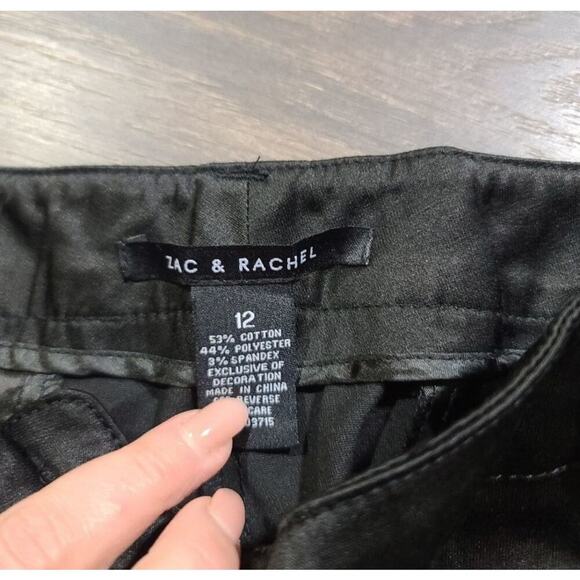 Zac and Rachel Dress Capris Stretch Cropped Slacks - Picture 4 of 8